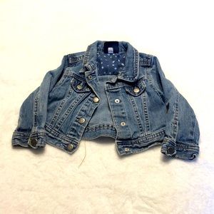 Toddler girls jean jacket.
